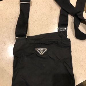 Authentic Prada Nylon Crossover Pouch